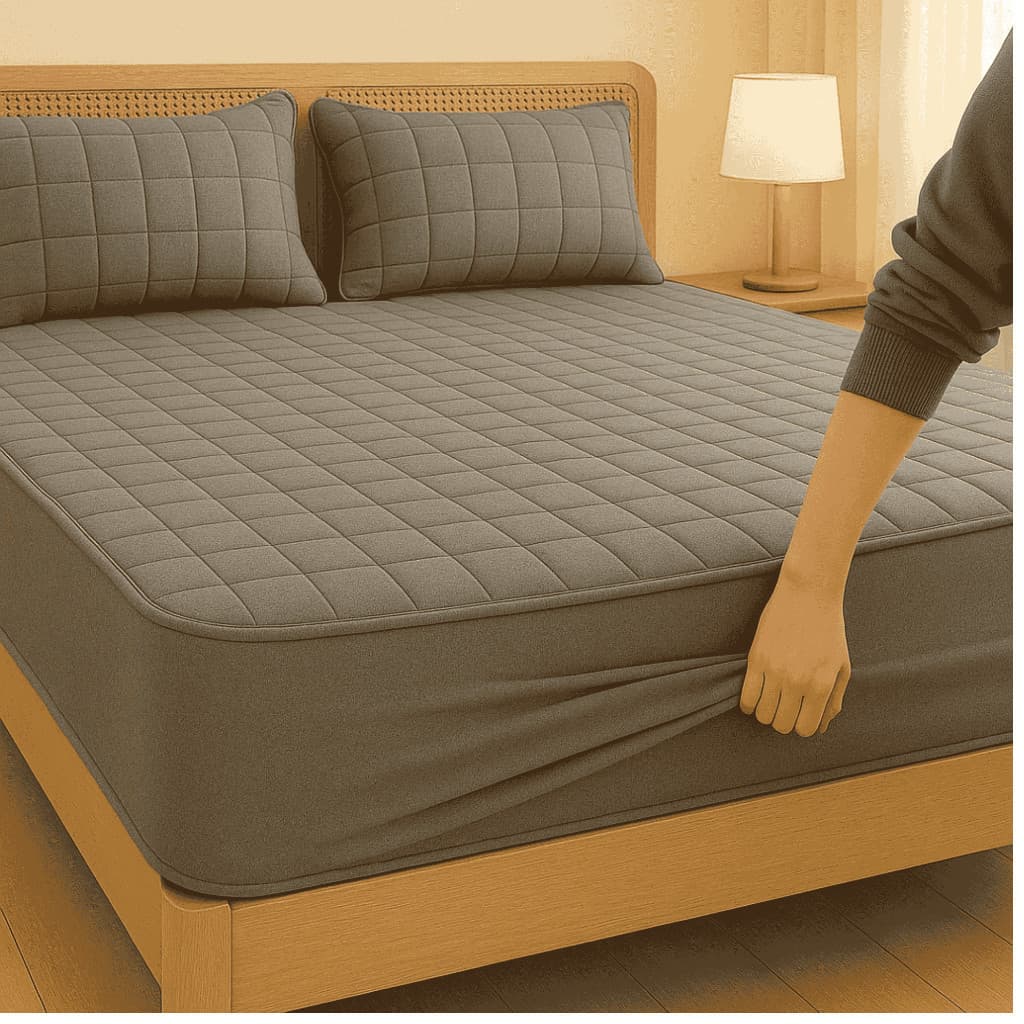 Capa Para Colchão Impermeável Matelado Com Elastico  Varias Cores