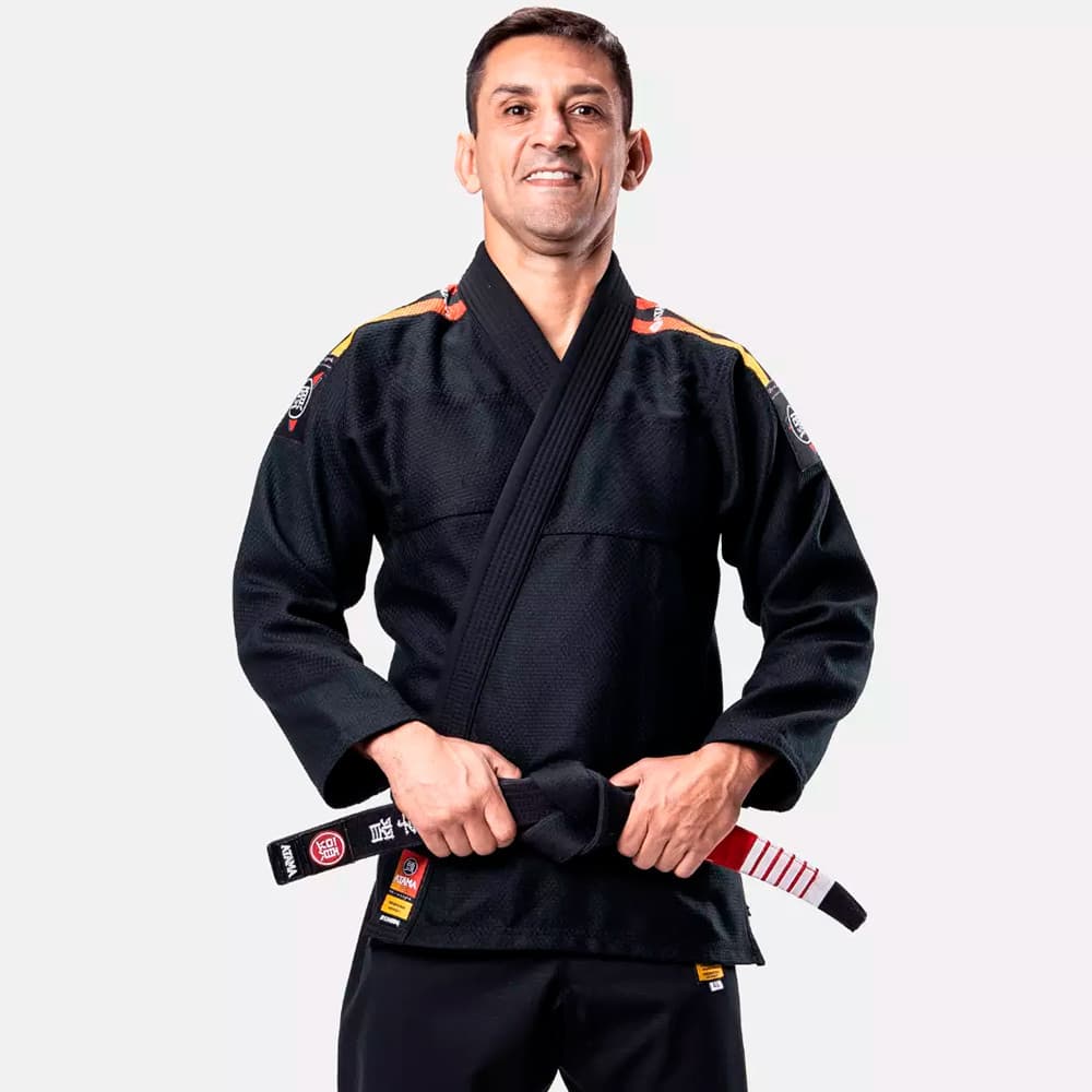 Kimono Jiu Jitsu Atama Ultra Light Sunset Preto Unissex