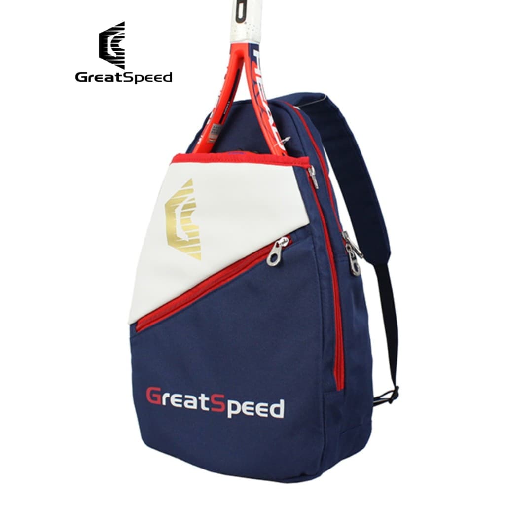 Bolsa de tênis de ótima velocidade, pacote único, bolsa de Badminton, mochila de ombro, mensageiro, crianças, jovens, co