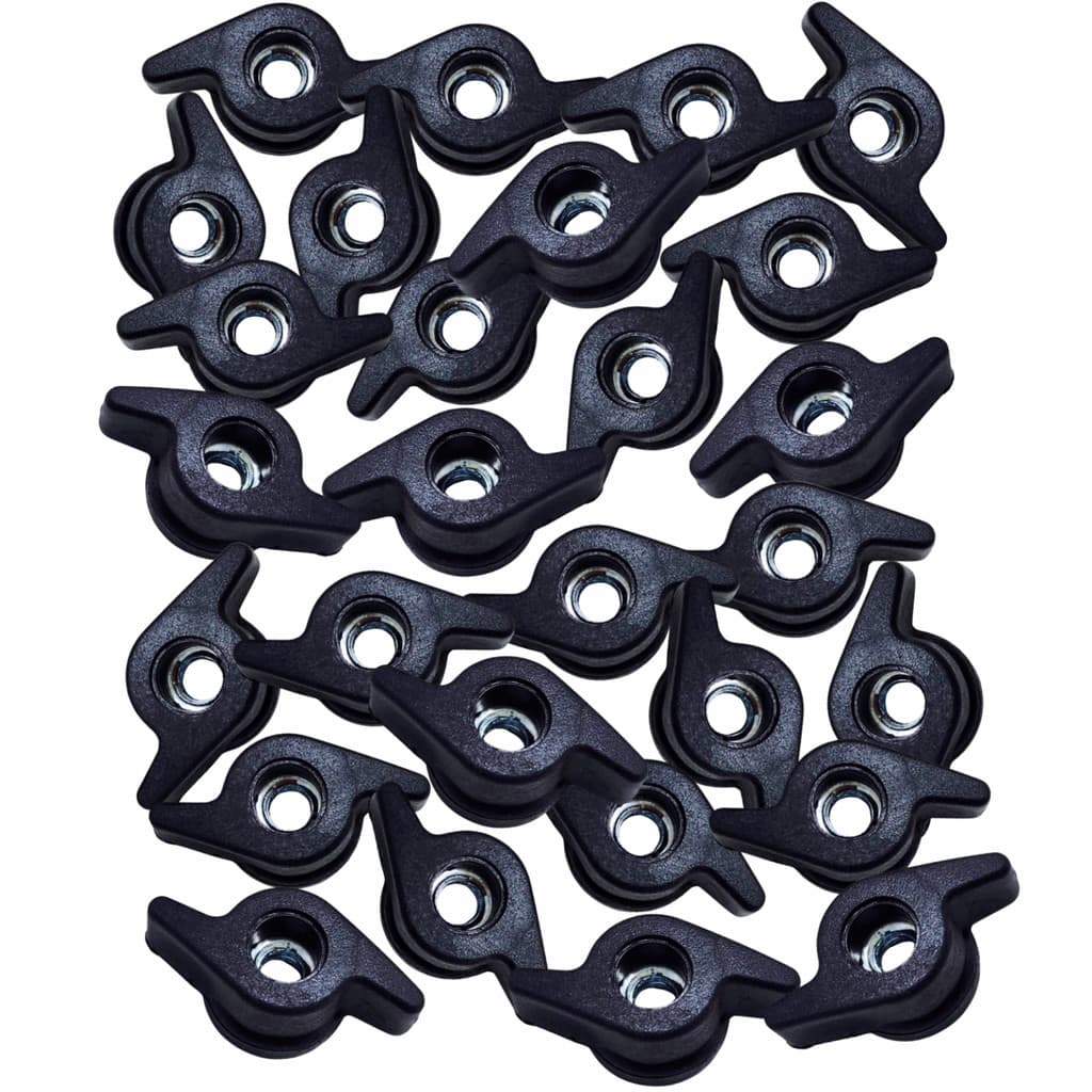 Manipulo Pequeno De 2 Pontas Femea Com Porca 1/4" - 50 Peças