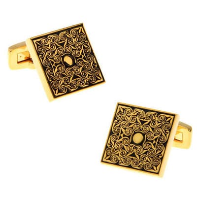 JM Jewelry High-End Atmosférico 18K Ouro Rosa Abotoaduras Camisa Masculina Abotoaduras Punhos Formais de Negócios All-Ma