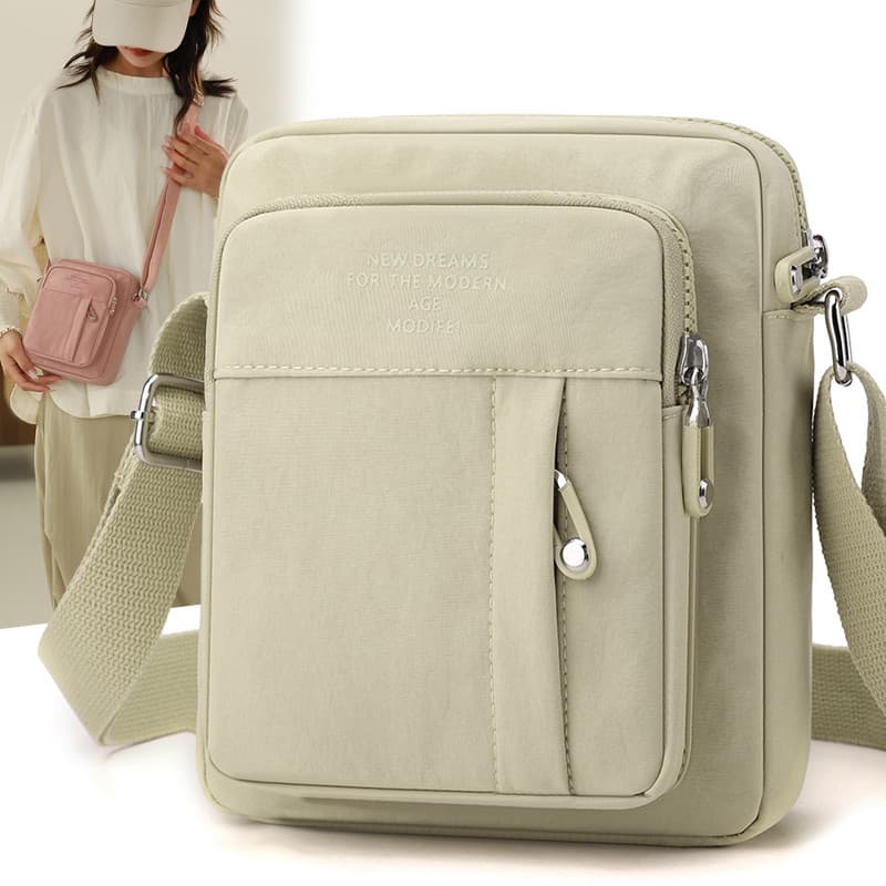 Bolsa pequena pequena feminina moda Casual bolsa mensageiro de ombro 2026 novo estilo versão coreana simples leve bolsa