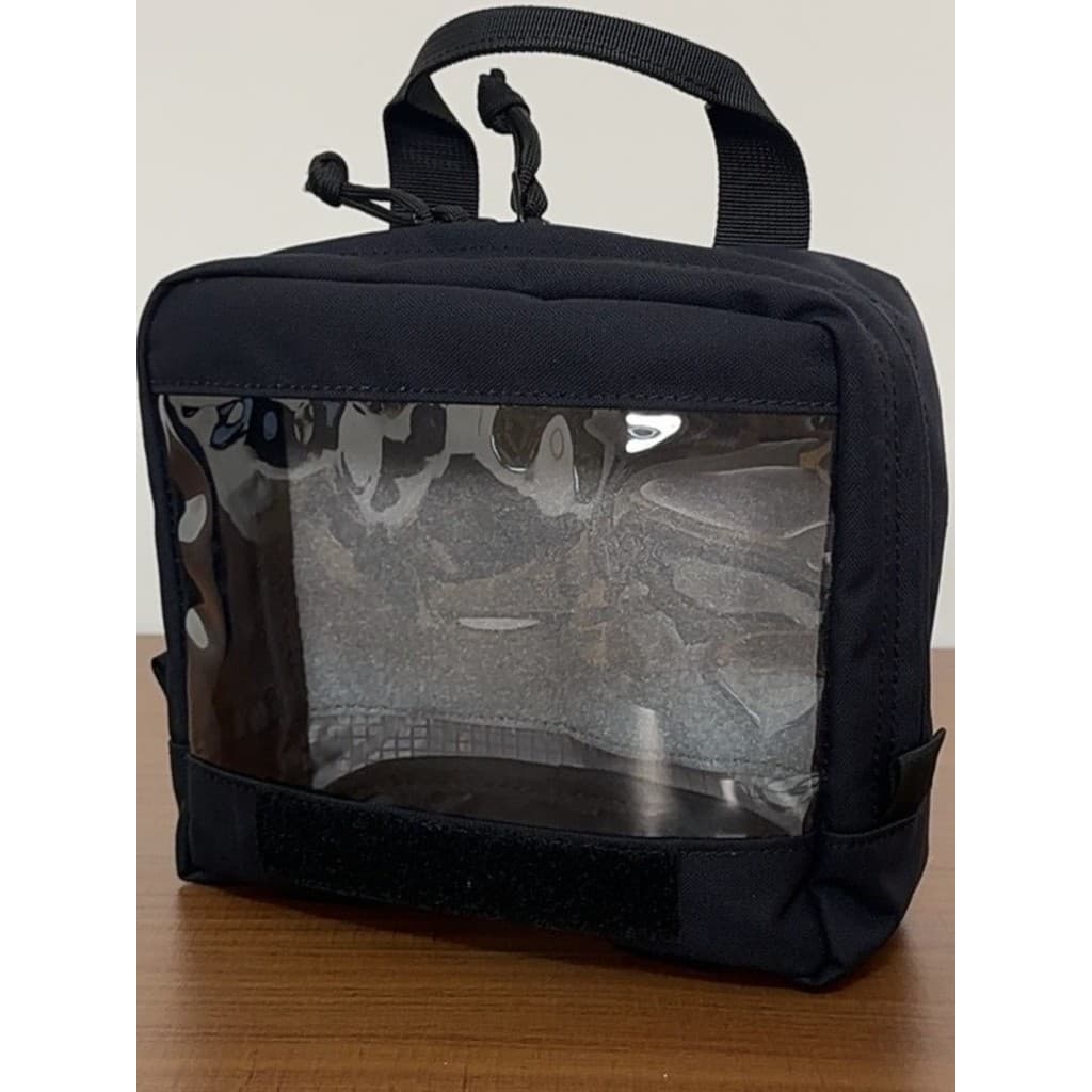 Saco de acessórios transparente tático simples interior pendurado acessório saco de armazenamento saco de acessório táti