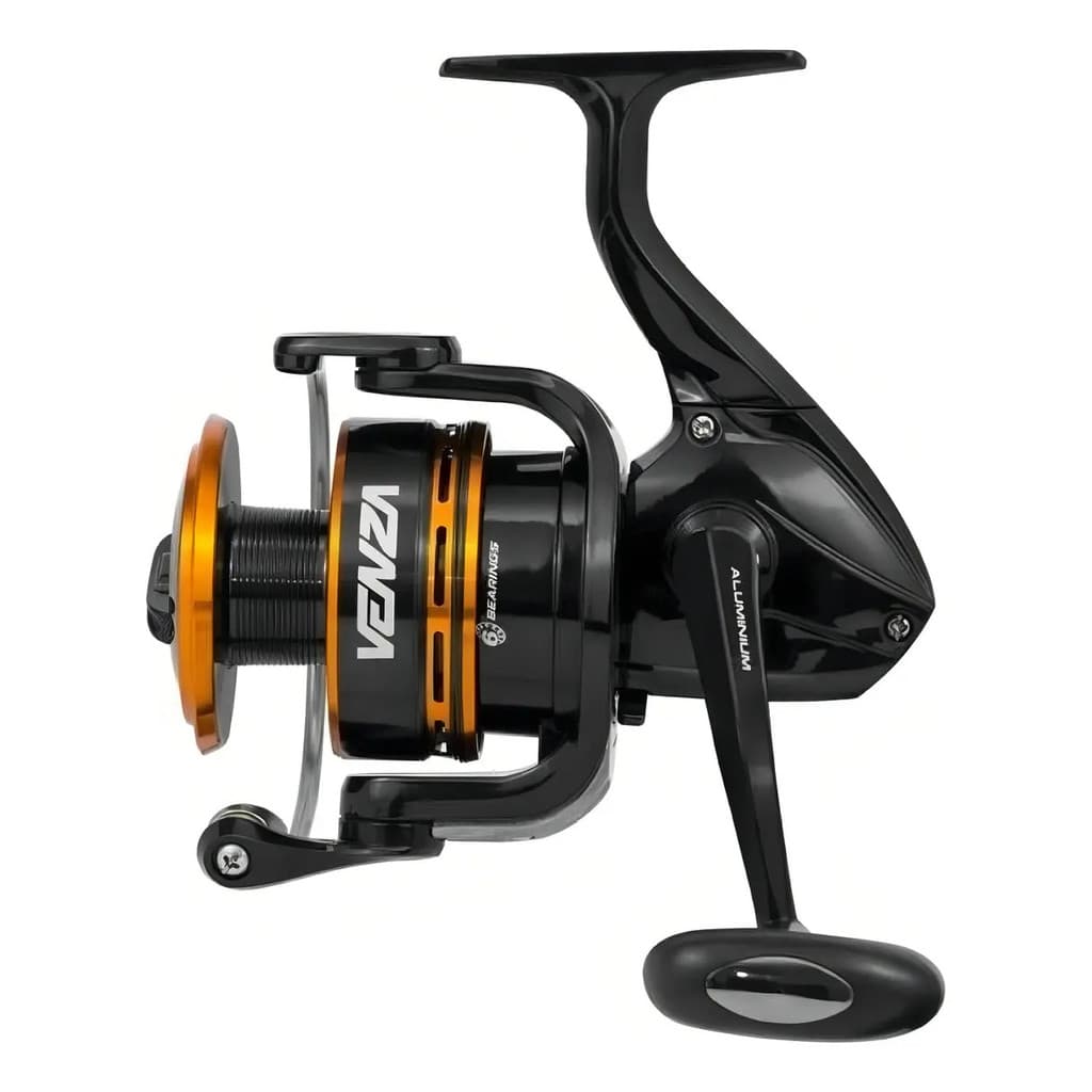 Molinete Marine Sports Venza 5000 Direito E Esquerdo Preto Drag 10kg Direito/esquerdo