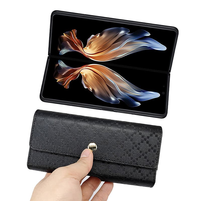 Adequado para Samsung tela dobrável saco do telefone móvel usando cinto pendurado cintura saco masculino idosos Fold3 Fl