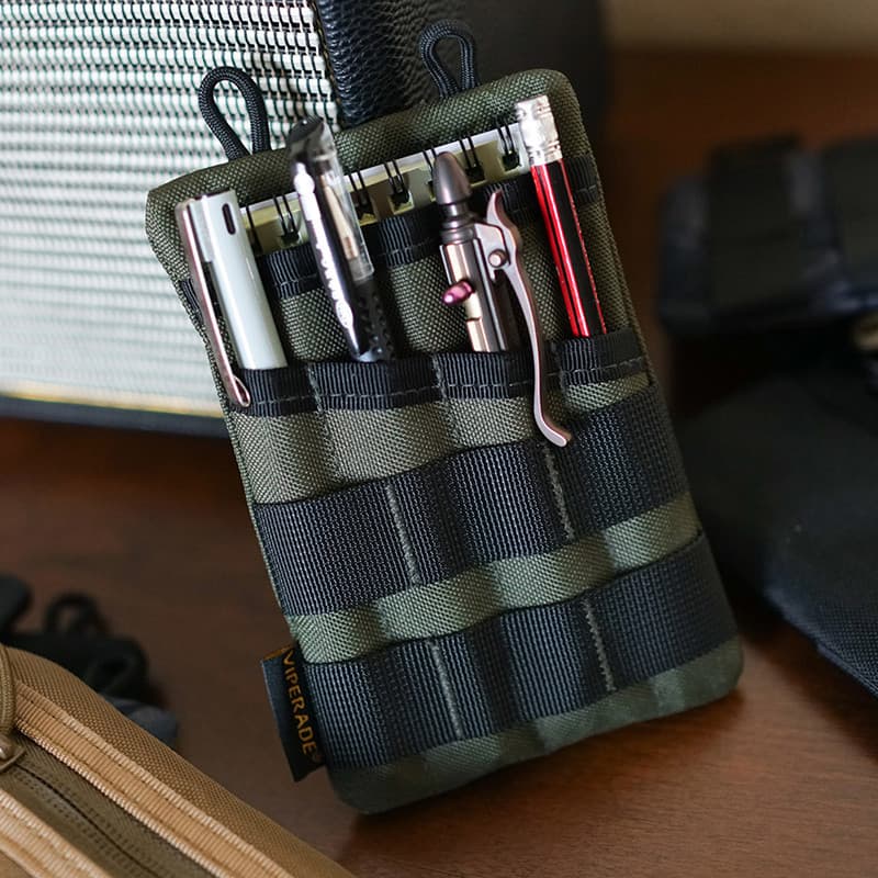 Viper VE4 Bolsa de armazenamento portátil EDC Bolsa de cintura leve Bolsa de armazenamento Porta cartão Carteira leve Bo