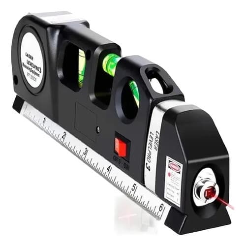 Nível Laser Multifuncional Xzy 3 Linhas Vermelho Profissional Portátil