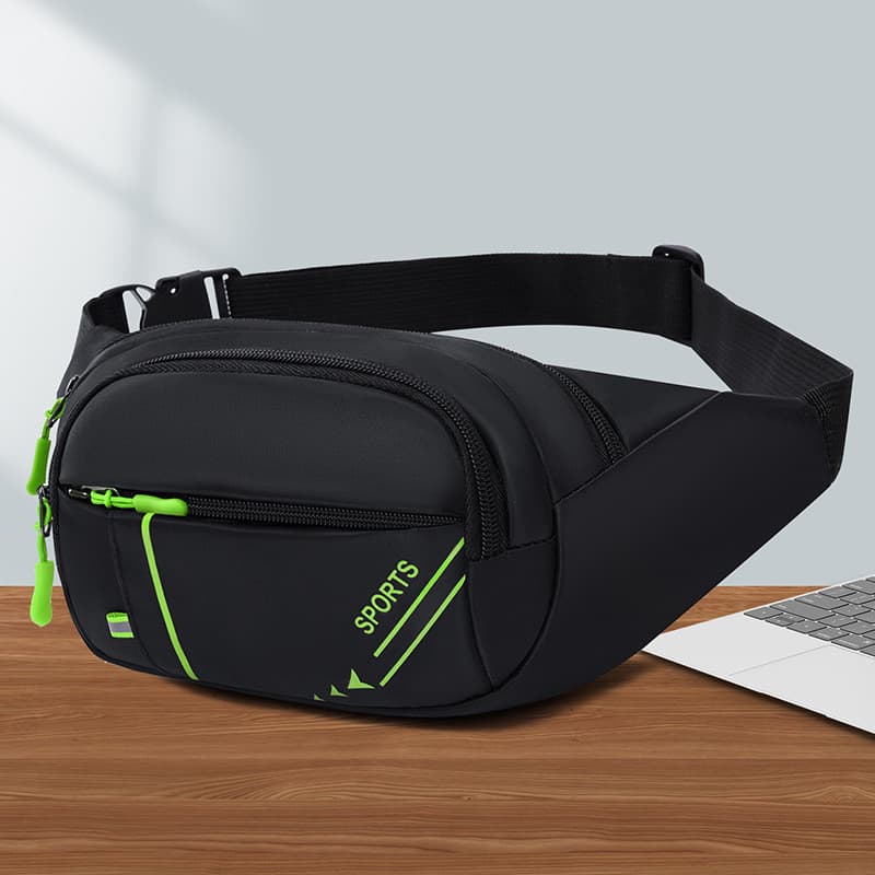 Novo estilo Multi-camada coleção de dinheiro grande capacidade esportes saco de cintura do telefone móvel moda feminina