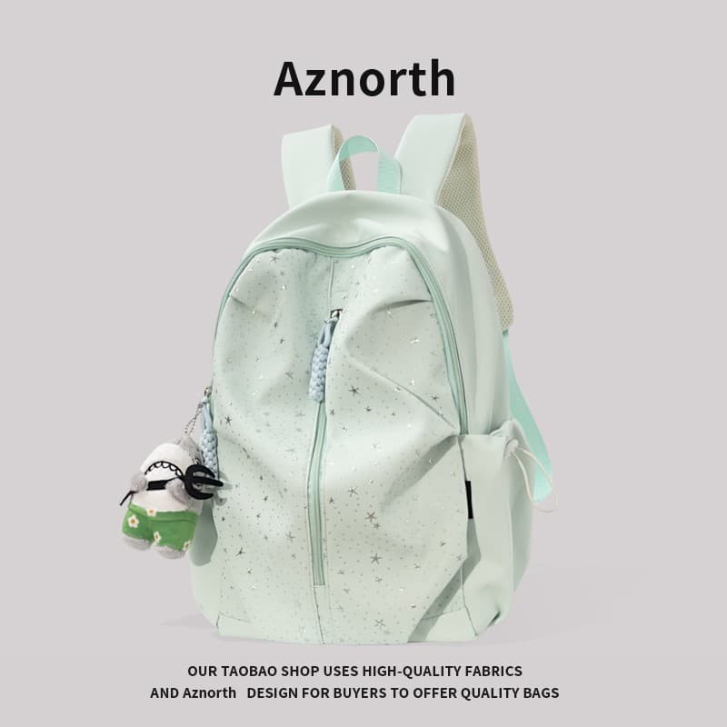 Azn Novo Produto Mochila Feminina Estilo Coreano Baidu Mochila de Grande Capacidade Junior High School Estudantes Classe