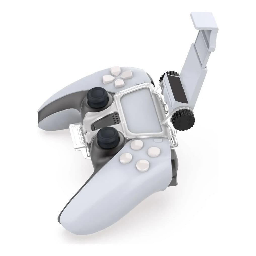 Suporte De Celular Conecte Controle Ps5 Dualsense Ajustável Suporte para Celular e Controle Ps5 ajustável
