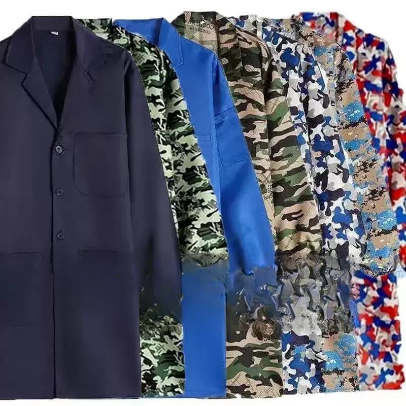 Verão estilo fino Workwear jaqueta macacão de manga comprida masculino especial armazém manuseio trabalhador macacão Ant