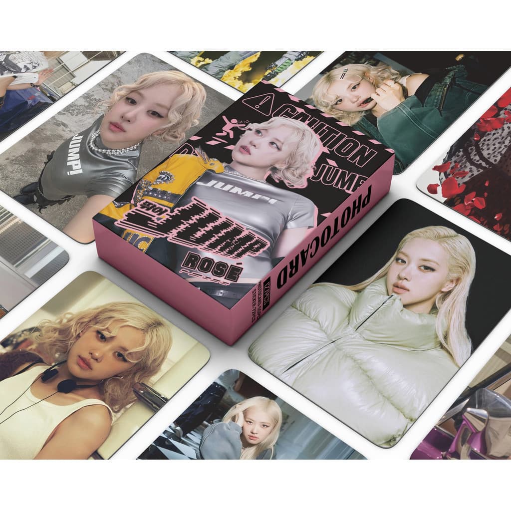 127 Unidades/Caixa BLACKPINK Solo ROSE Photocards Salto KPOP LOMO CaRD
