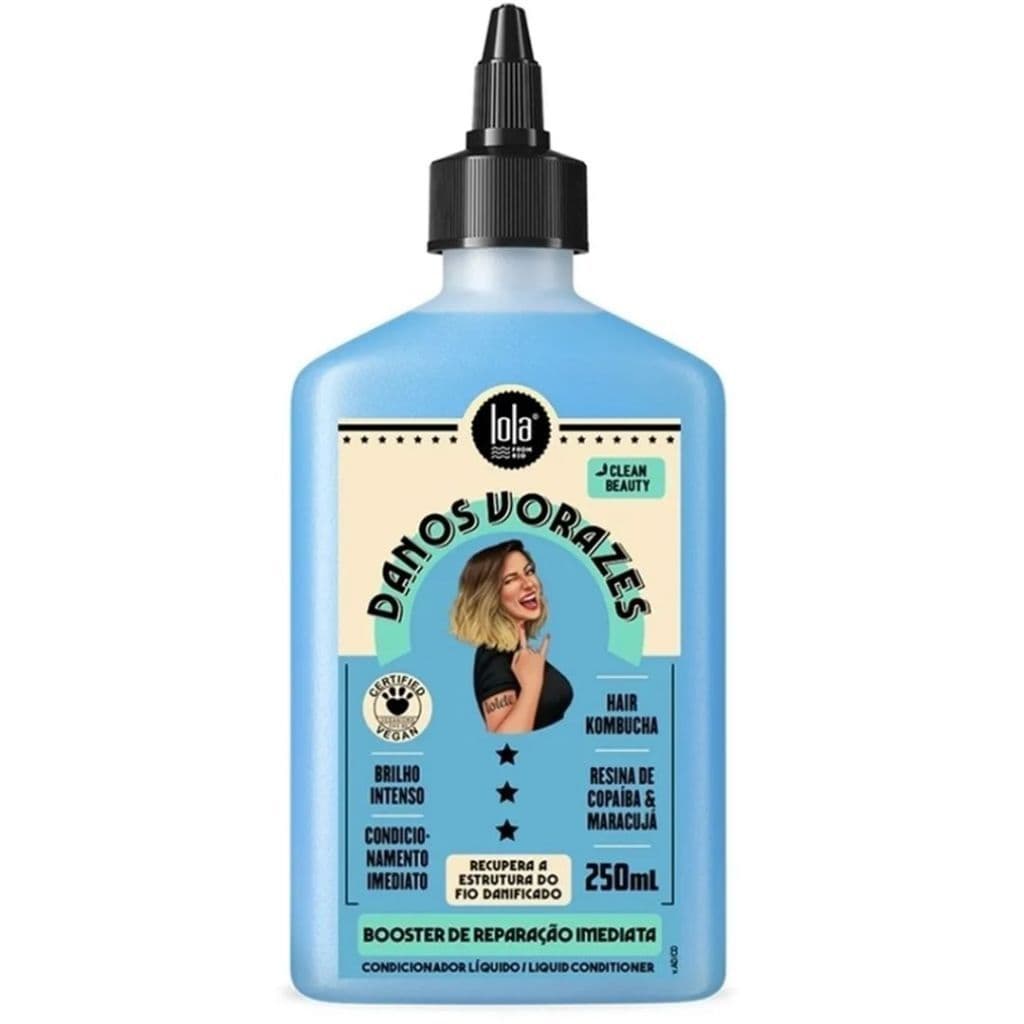 Lola Cosmetics Danos Vorazes Booster Reconstrutor 250ml Reparação Capilar