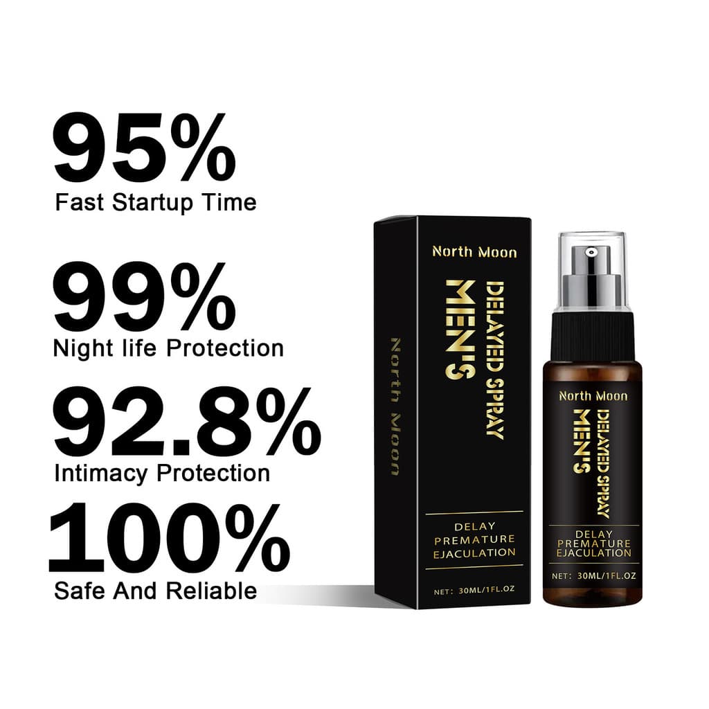 North Moon Men's Care Spray Spray masculino para massagem corporal