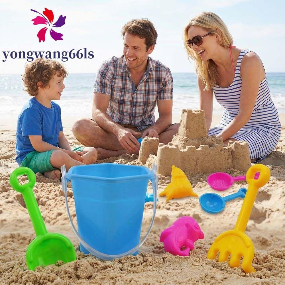 Conjunto De Balde De Pá De Praia YONGWANG , Brinquedos Interativos Para Brincar Em Areia Pais E Filhos De Verão De Plást