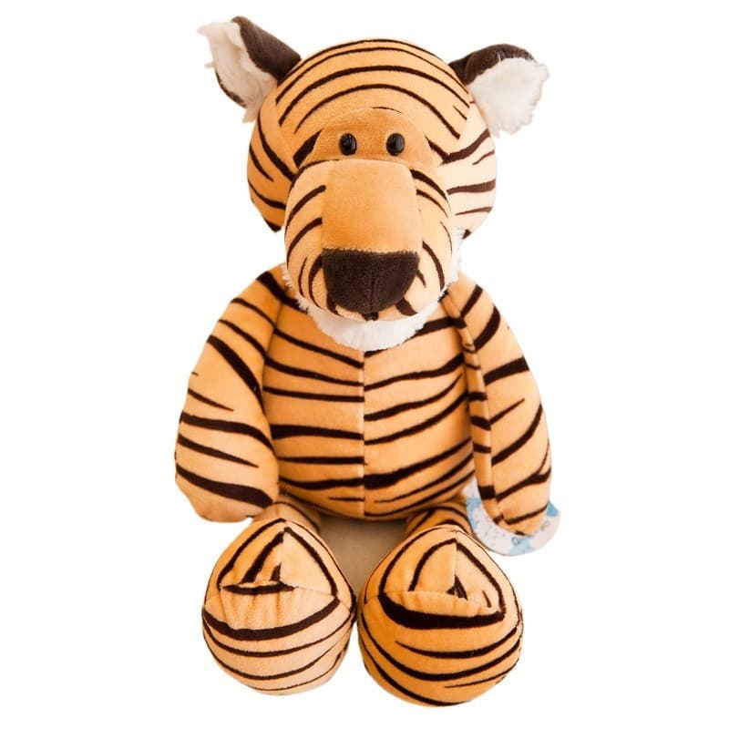 Animais Tigres De Pelúcia 9.8 Polegadas Conjunto De Brinquedos De Da Selva Para Meninos Meninas Fofos De Macios Floresta
