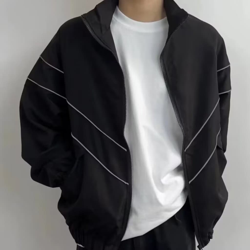 2026 primavera outono bonito jaqueta masculina ins High street street street Wear estilo Hong Kong japonês estilo Haraju