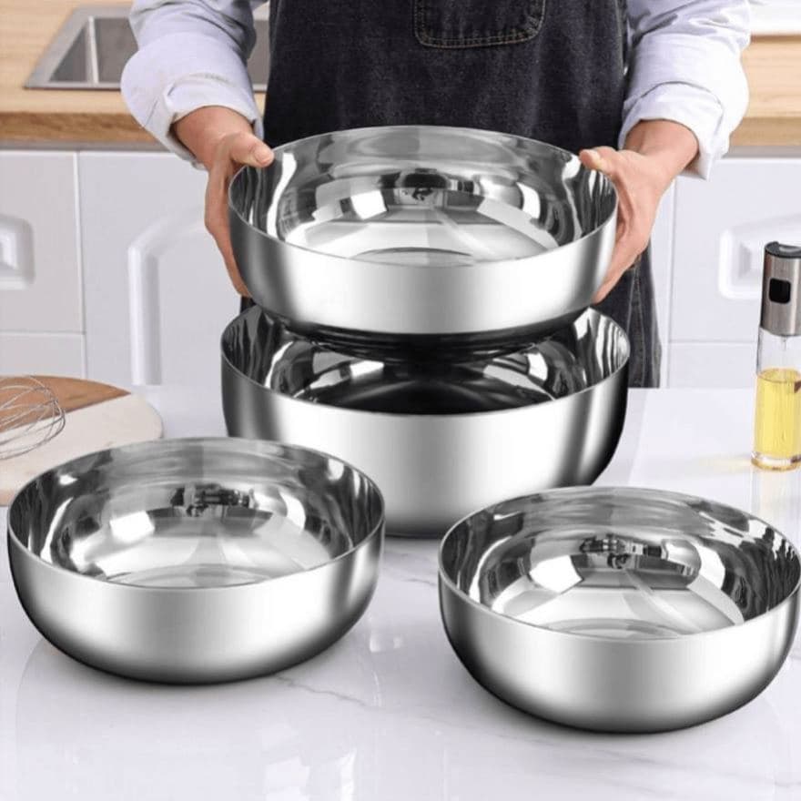 Bacia japonesa de aço inoxidável grosso comercial grande cozinha doméstica lavatório de vegetais panela de sopa espessad
