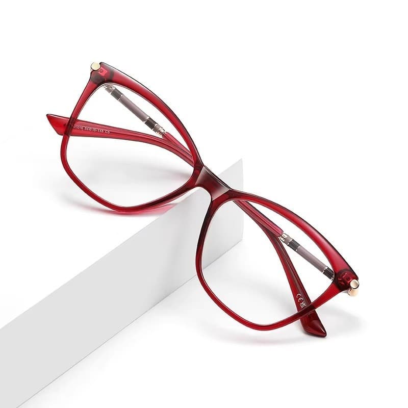 Clássico Minimalista Geométrico Elegante Anti Luz Azul Óculos Unissex