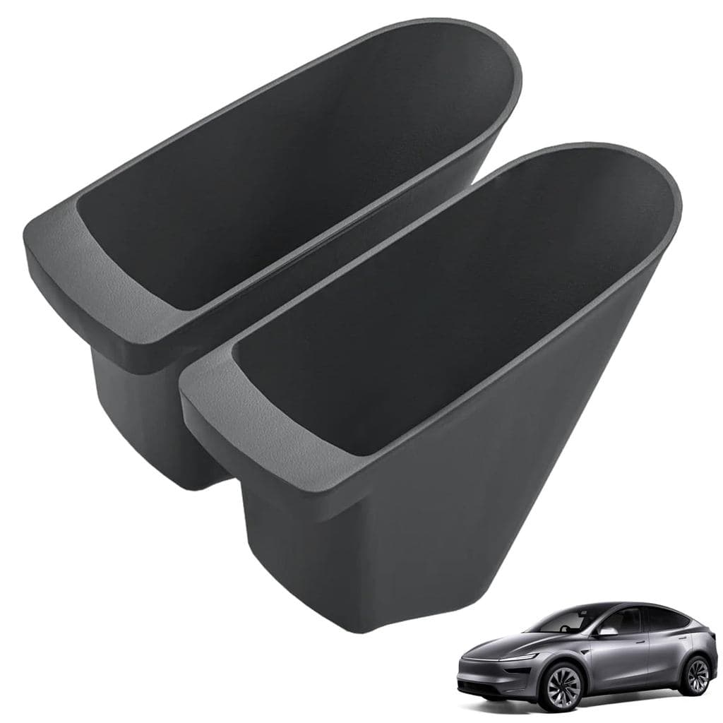 Para o Novo Tesla Model Y Juniper 2026, Lixeiras para Porta Dianteira do Carro, Lixeiras Portáteis para Porta Lateral, P