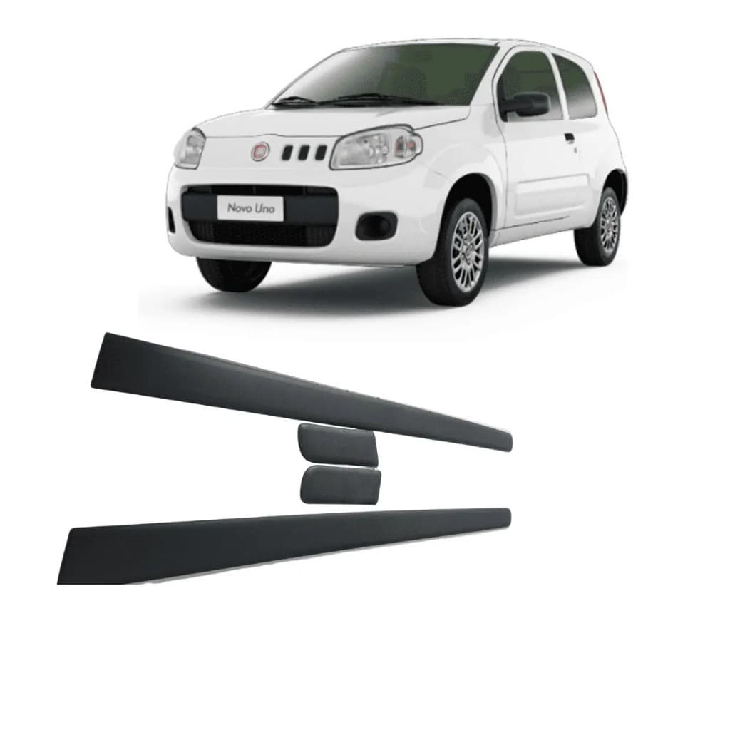 Jogo Frisos Kit Ornamentação Fiat Uno Orig 7087657