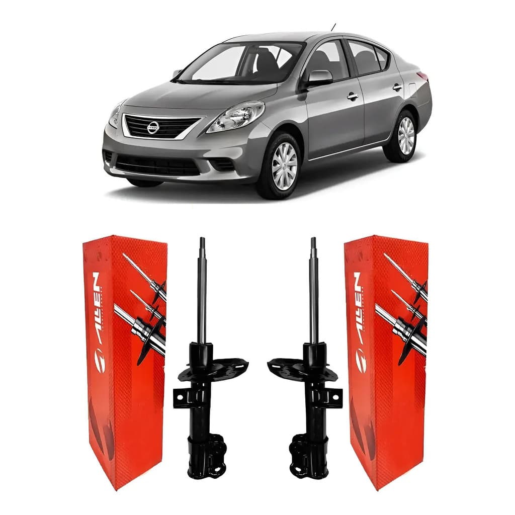 Par Amortecedor Dianteiro Nissan Versa 2017 18 19 20 21 2022