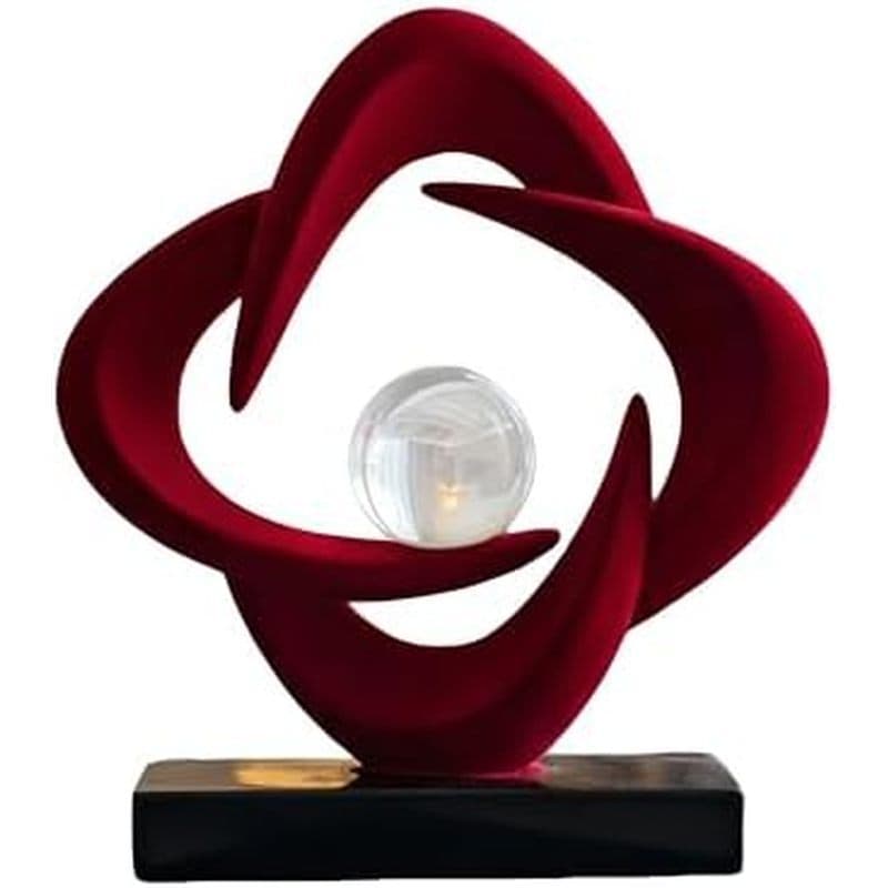 AWNR Escultura Abstrata Dourada Decoração De Casa Estética-Detalhes De Para Mesa De Cabeceira , Prateleiras , Sala De Ja