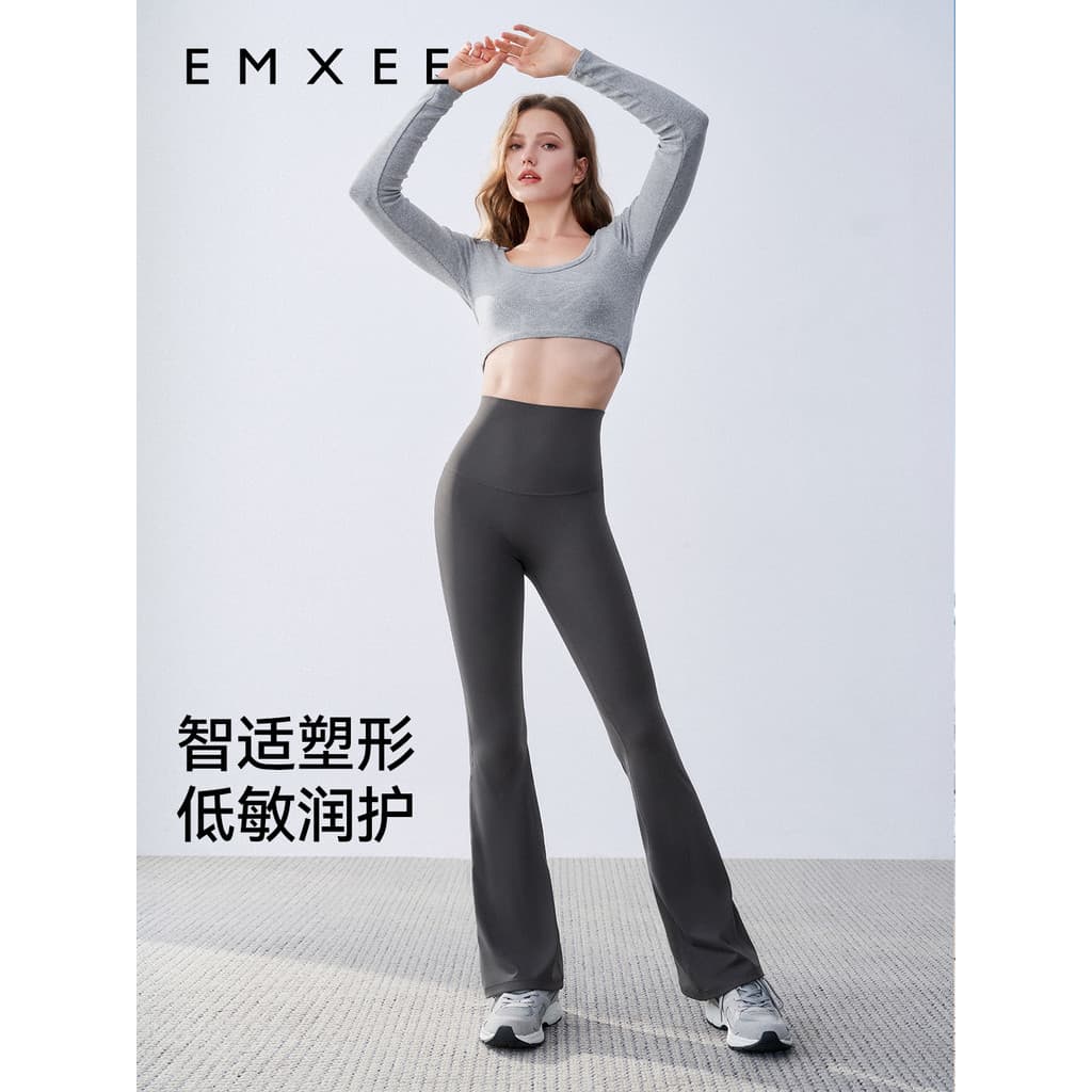 Manxi Senhoras Leggings de Tubarão Calças Queimadas 2025 Primavera Novo Estilo Exterior Desgaste Calças de Yoga com Dest