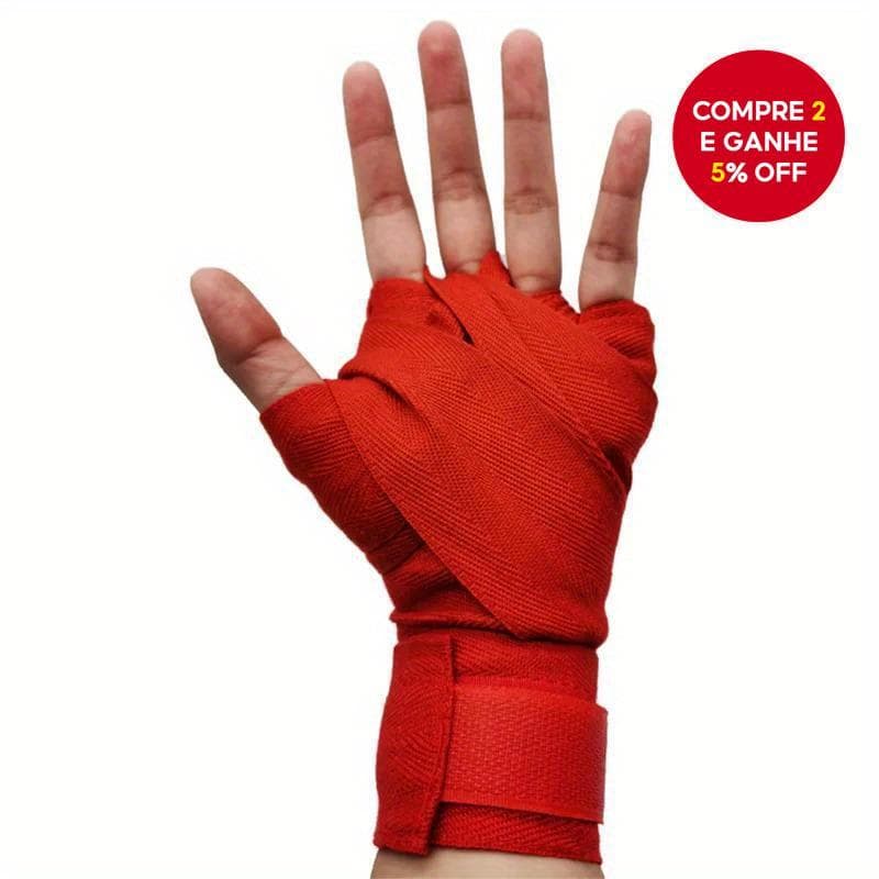 Novo 1 peça Bandagem para Pulsos de Boxe, Faixas de Pulso para Esportes, Bandagem para Mãos de Boxe - 2,5m