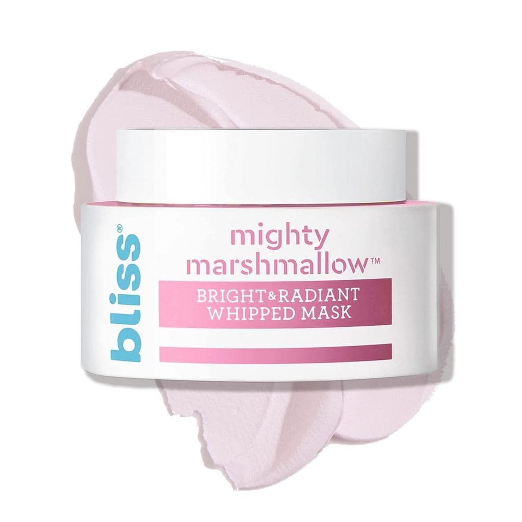 Bliss Mighty Marshmallow + Vitamin Whipped Mask - Ilumina e Hidrata a Pele com Raiz de Marshmallow, Mistura de Vitaminas