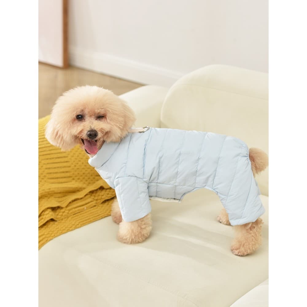 Roupas de tração para cães outono inverno pequeno cão Teddy Bichon filhote de cachorro roupas de inverno pelúcia engross