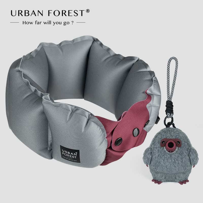 URBAN FOREST Mole Travesseiro Avião Travesseiro Coluna Travesseiro Pescoço Travesseiro em Forma de U Travesseiro de Pesc