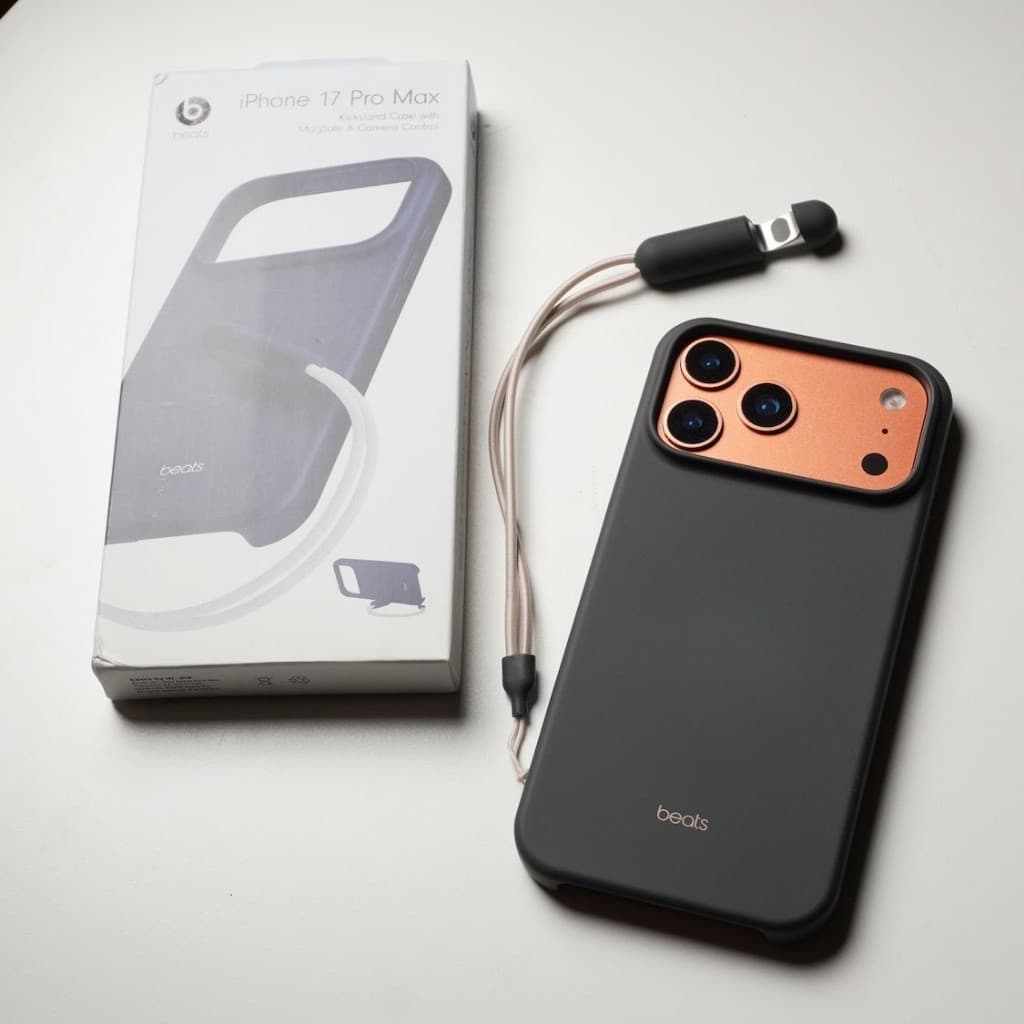 Capa Beats Kickstand Para iPhone 17 Pro Max Com MagSafe E Controlador De Câmera , Cordão Integrado