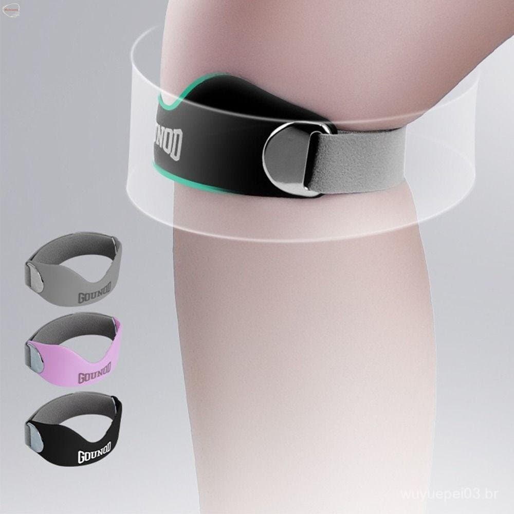 Joelheiras MXBEAUTY com Alça para Patela, Suporte de Joelho Respirável com Almofada de Pressão, Confortável, Ajustável,