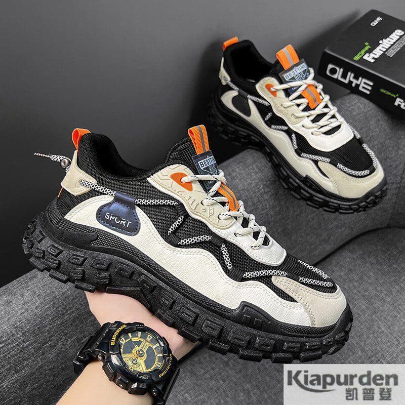 Sapatos masculinos 2025 novo estilo primavera verão Casual sapatos esportivos masculinos outono correndo Anti-deslizamen