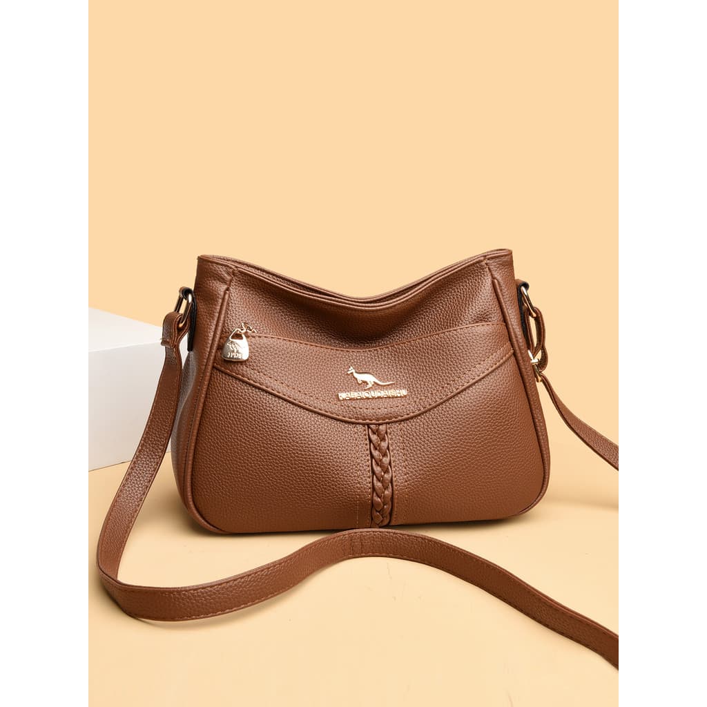 Bolsa feminina 2026 primavera novo estilo na moda All-Match textura High-End bolsa mãe de meia-idade moda bolsa de ombro