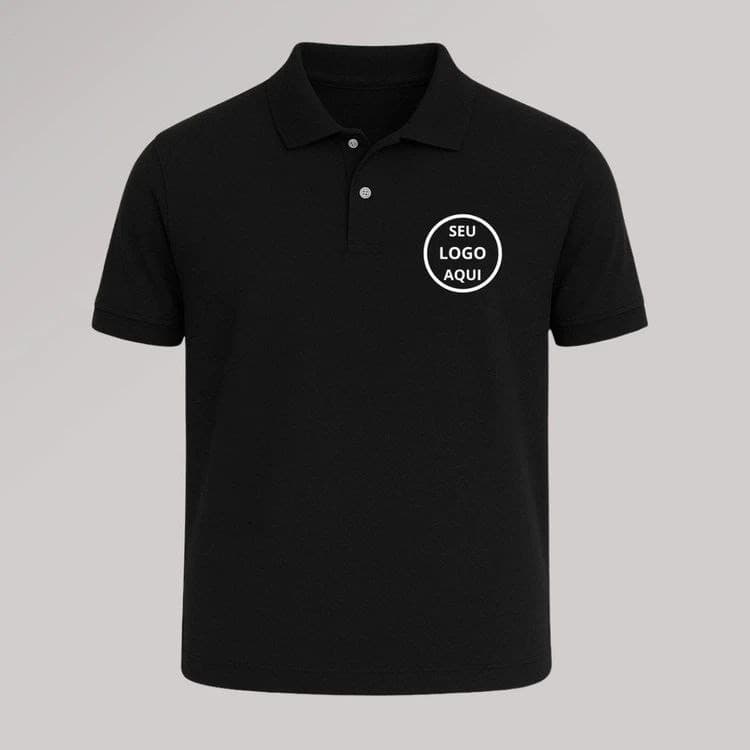 Camiseta Polo Piqueti Premium|Camisa 100% Algodão