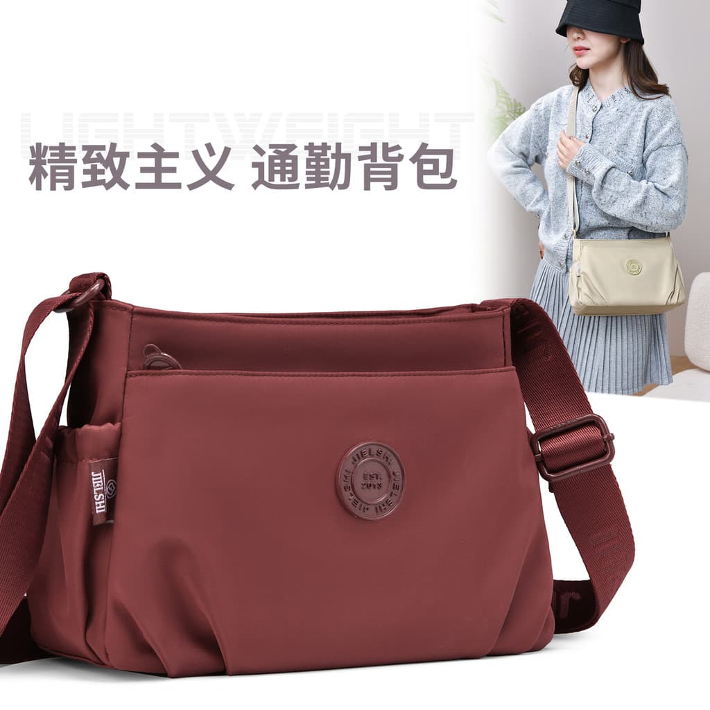 Oxford pano mensageiro saco feminino Multi-compartimento lona de náilon pequeno saco grande capacidade senhoras Commuter