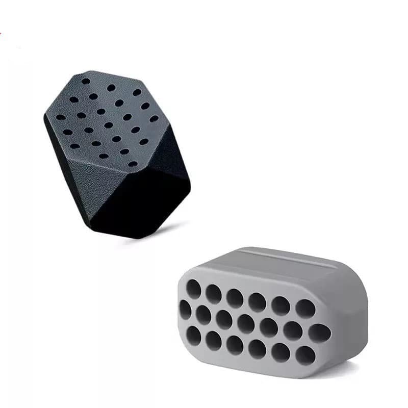 Exercitador de mandíbula, mordida Facial, músculo, Silicone, modelador Facial, mordida, bola muscular, dispositivo de tr