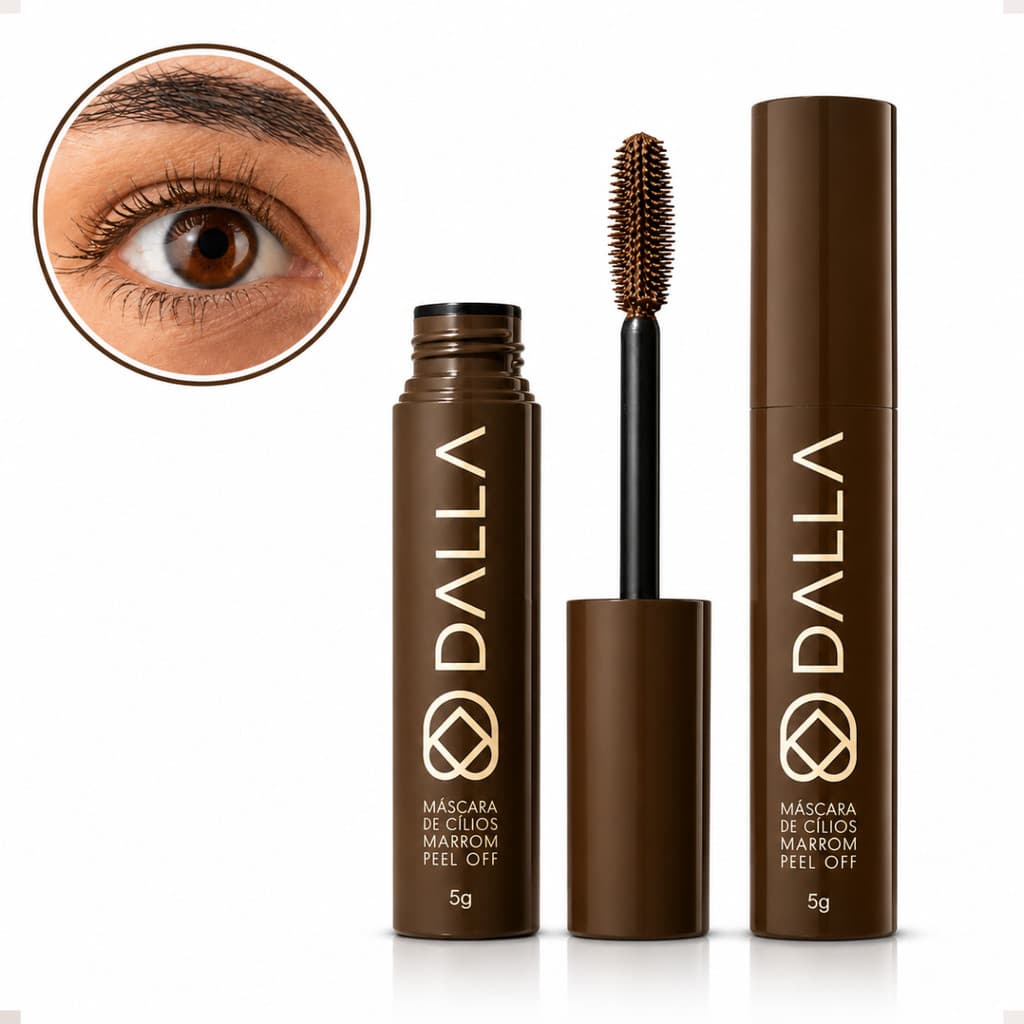 Rimel Marrom Peel Off Dalla Mascara de Cilios 5g