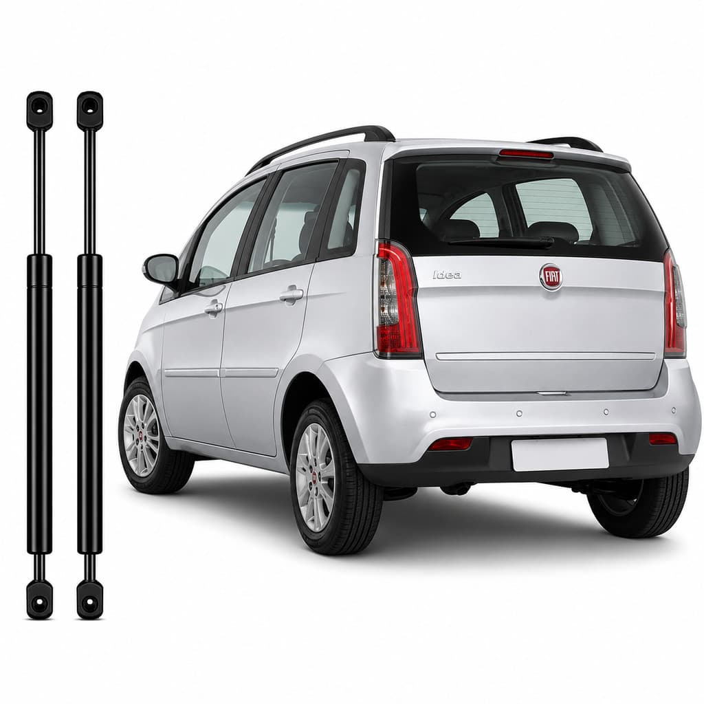 Par amortecedor porta malas Fiat Idea 2011 a 2016 SW