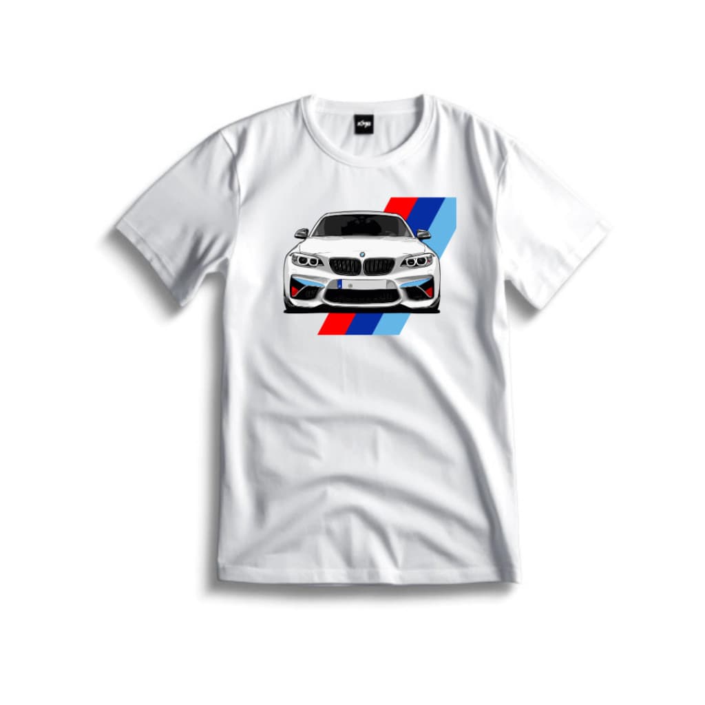 Camiseta Infantil Juvenil BMW Sport Car Camisa 100% Algodão T-Shirt Premium Carro