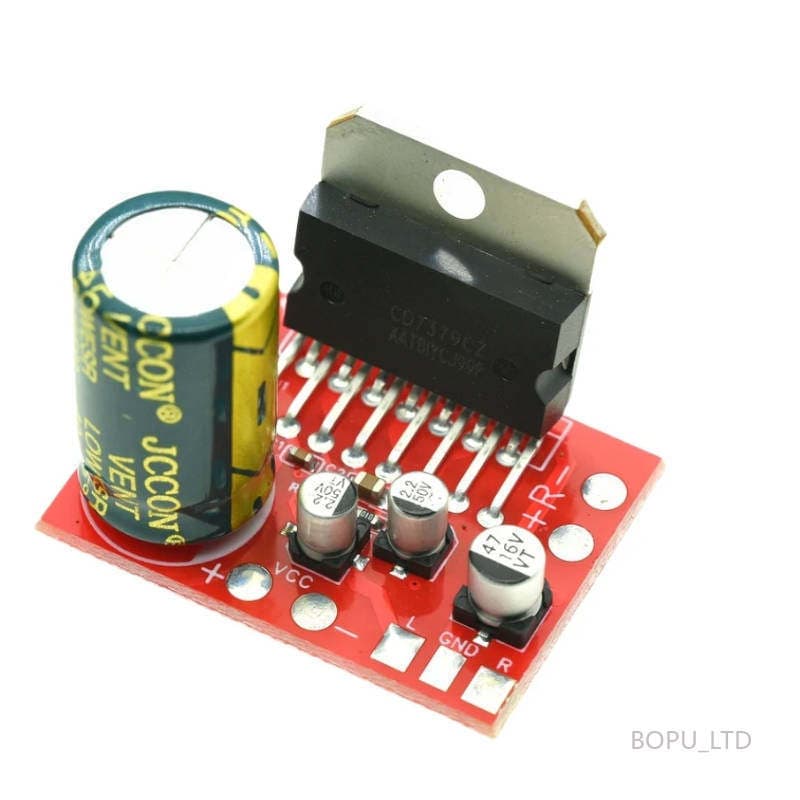 Placa Amplificadora De Potência CD7379 2.0 Estéreo De Canal Duplo 2 * 39W Excede TDA7297/7377