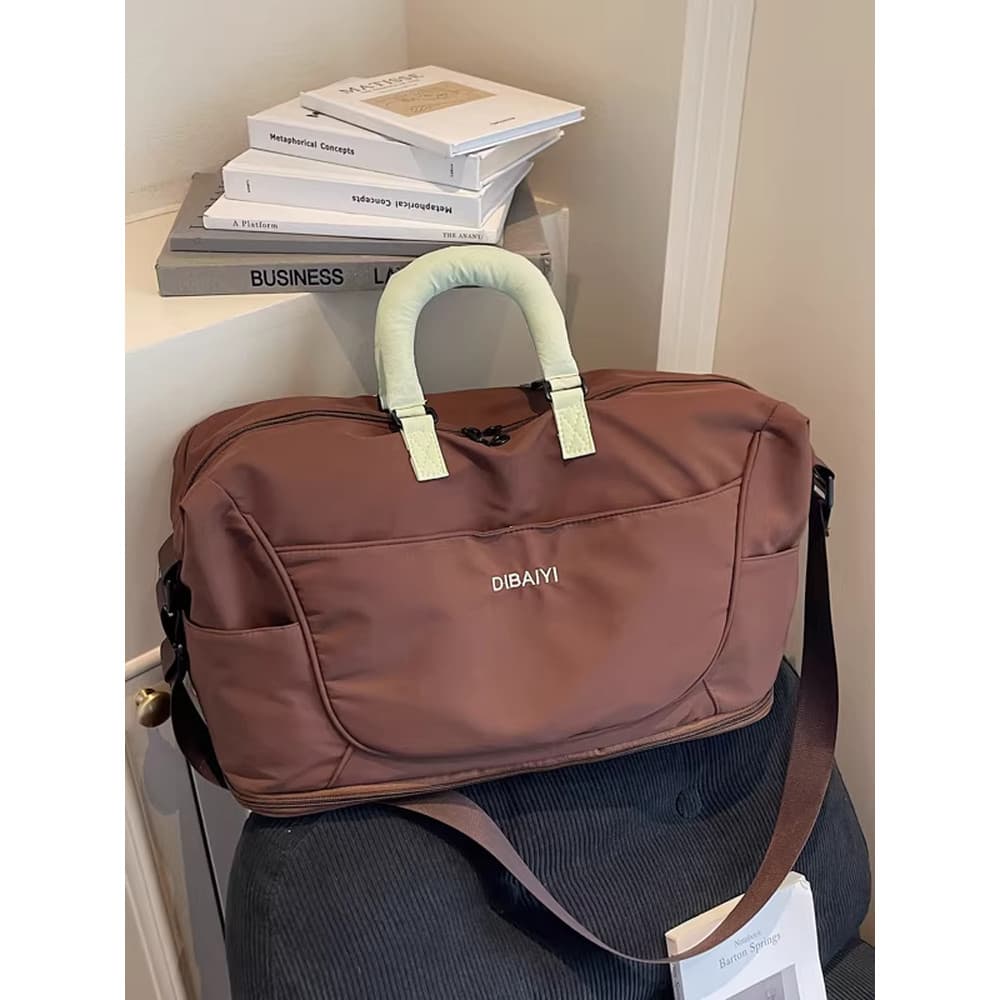 Nova grande capacidade de curta distância viagem de negócios mão bagagem saco moda saco de viagem leve esperando por pro