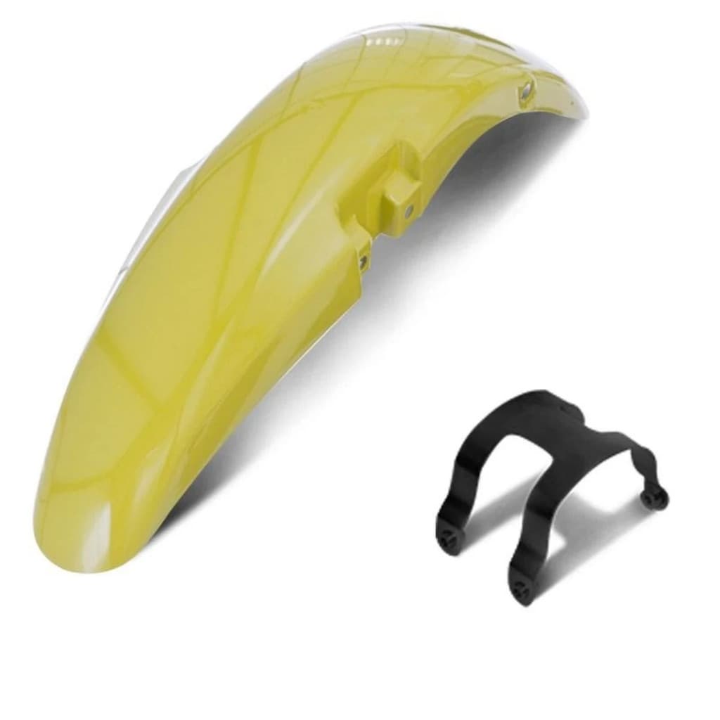 Paralama Dianteiro Suporte Moto Honda Titan 2000 A 2004 Amarelo Moto Táxi ABS Virgem Proteção UV