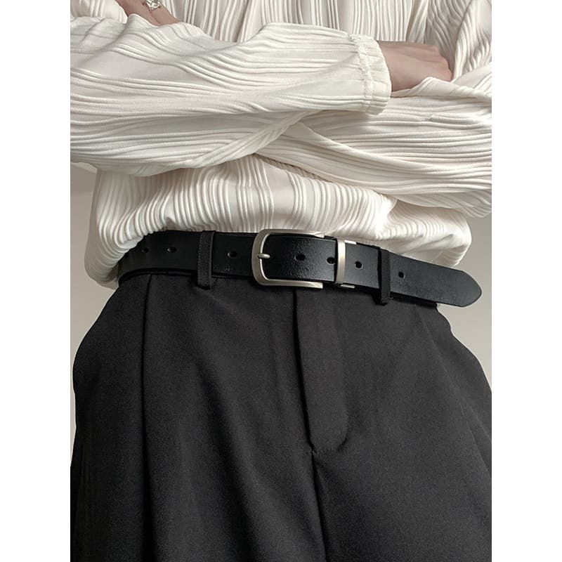 cinto feminino largo cinto feminino plus size Masculino ins versão coreana simples novo estilo Casual pino fivela cinto