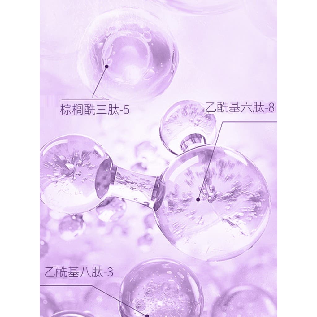BABADO/Barbado Novo Estilo Roxo Diamante Juventude Peptídeo Limpador 120g Limpeza Profunda Extremamente Hidratante Limpa