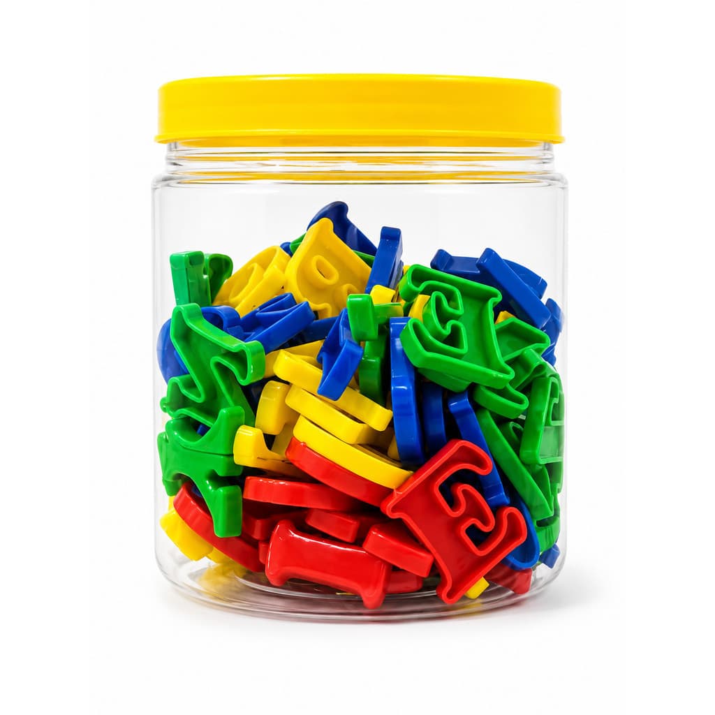 Kit Alfabeto Colorido Infantil | Letras Educativas para Aprender Brincando | 4 Alfabetos