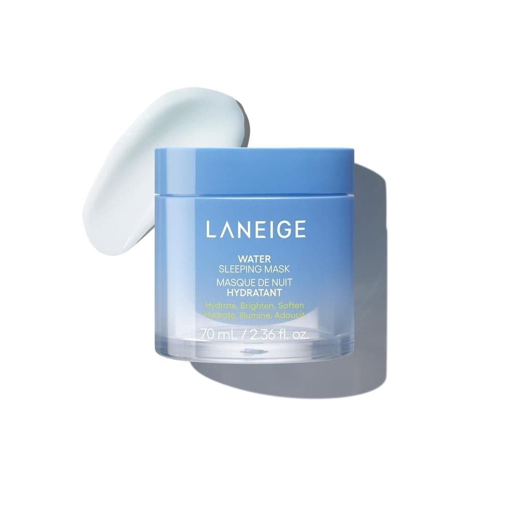 Máscara Hidratante LANEIGE: Máscara Noturna Coreana Hidratante com Esqualano e Complexo Derivado de Probióticos, para um