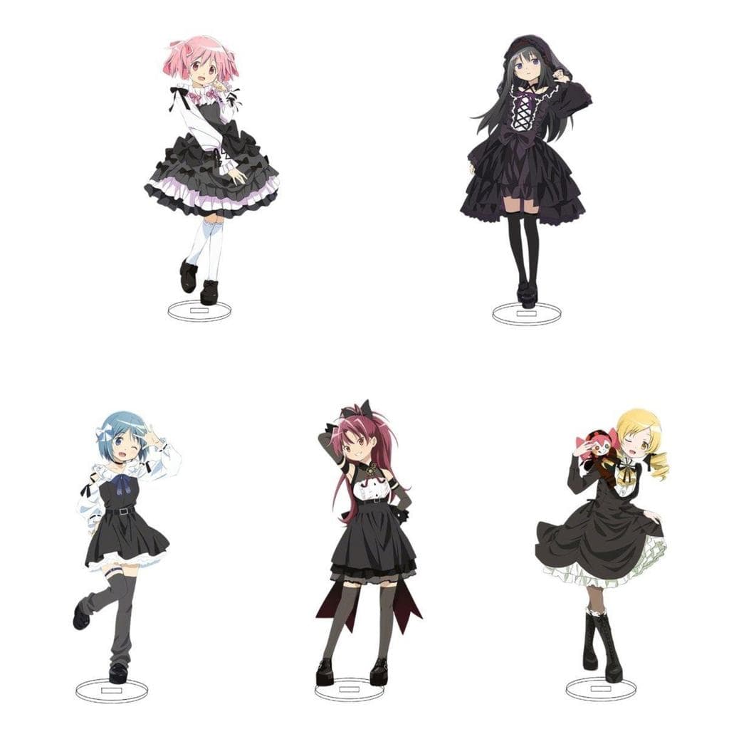 Menina mágica mágica Madoka mercadoria gótica Shikame Yuan Xiaomei Yan Sayer perfumado damasco Ba momei suporte acrílico
